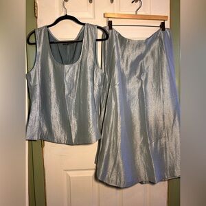 Violet Kay Metallic Blue 2 piece Set